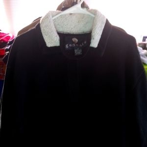 Genesis black and white jacket size medium